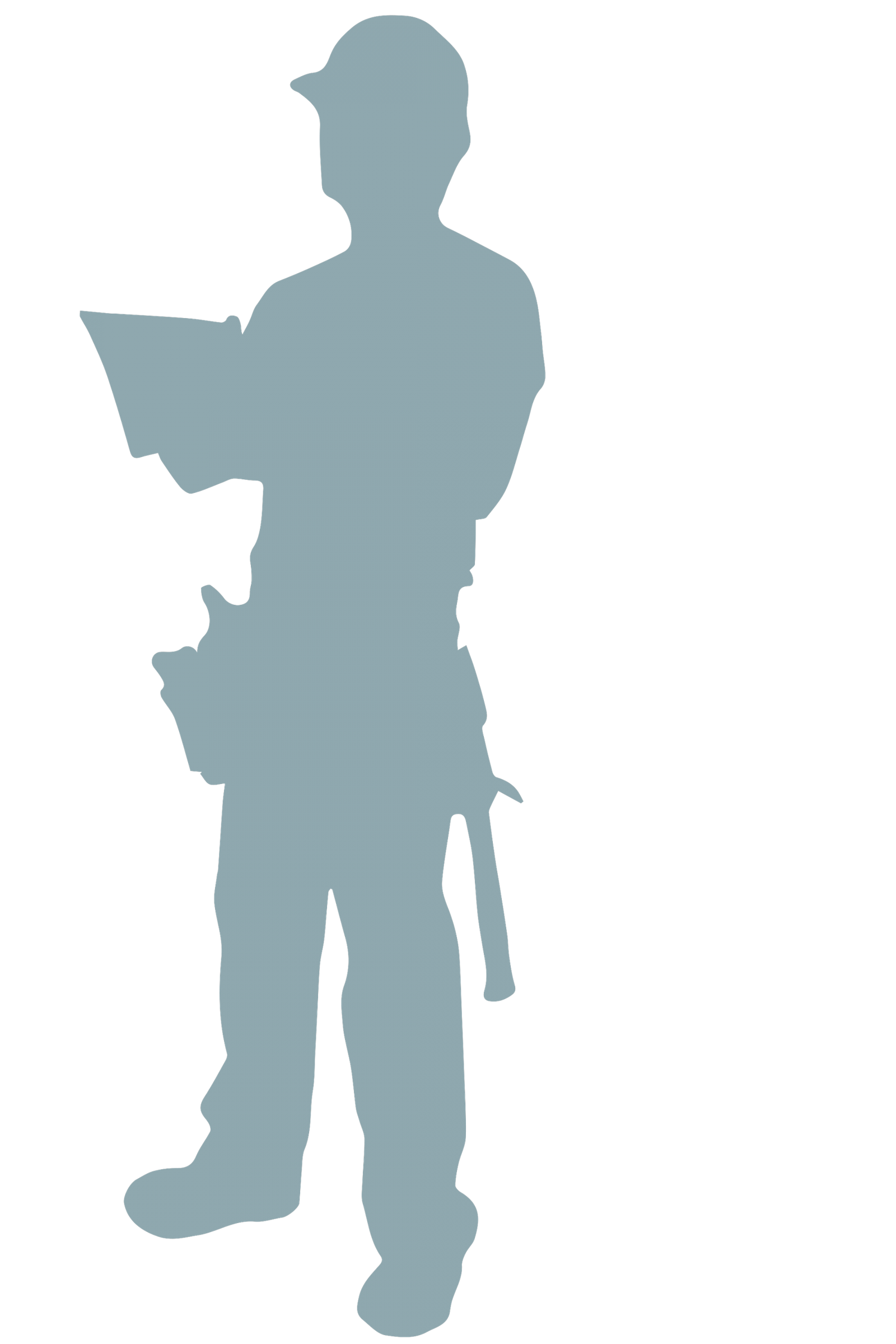 Contractor cutout grey